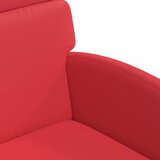  Blagovačke stolice s kotačima 2 pcs Crvena 58 x 65 x 98 cm | shoptok.hr