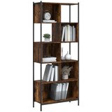  Regal za knjige boja hrasta 72x28x172 cm od konstruiranog drva | shoptok.hr