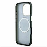 Guess IML 4G Glitter and Triangle Logo MagSafe Zadní Kryt pro iPhone 16 Pro Black Ovitek za telefon Vijolična | Shoptok.si