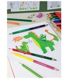  BOJE DRVENE 12BOJA FABER-CASTELL 110312 BLISTER PLUS 3BOJE DRVENE OBOSTRANE I GRATIS ŠILJILO | Shoptok.si