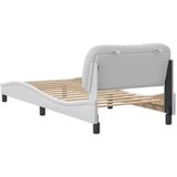  Okvir za krevet s uzglavljem bijeli 80 x 200 cm od umjetne kože | shoptok.hr