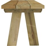  Vrtna klupa 110 cm od masivne impregnirane borovine | shoptok.hr
