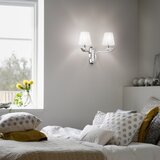 Ideal Lux kristalna zidna lampa pegaso 2xE14/28W/230V sjajni hrom | Eponuda.com