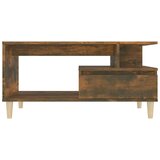  Stolić za kavu boja hrasta 90x49x45 cm konstruirano drvo | Eponuda.com