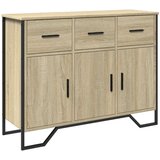 vidaXL Komoda boja hrasta sonome 97x32,5x74,5 cm od konstruiranog drva | shoptok.hr