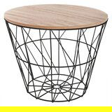 Atmosphera Sto 38x30.5cm mdf/čelik crna 157055C | ePonuda.com