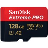  SD SanDisk SDXC 128GB Extreme Pro 200MB/s A2 C10 V30 UHS-I US sa adapterom SDSQXCD-128G-GN6MA | Eponuda.ba