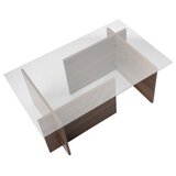 Hanah home sto za dnevnu sobu vetrino walnut