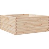 vidaXL Vrtna sadilica 110x110x46 cm od masivne borovine | shoptok.hr