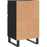  Komode 2 kom crne 40 x 35 x 70 cm od konstruiranog drva | shoptok.hr