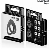 Addicted Toys Cock Erekcijski ObroČek Addicted Toys Double Textured | Shoptok.si
