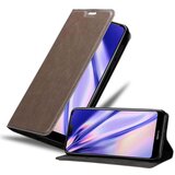  Ohišje, združljivo z Nokia 7.1 v kavovinsko rdeča - Zaščitni ovitek z magnetnim zapiranjem, stoječo funkcijo in režo za kartice, (20549381) | Shoptok.si