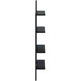  Polica na zidu Crni hrast 61 x 13,5 x 105 cm Konstruirano drvo | shoptok.hr