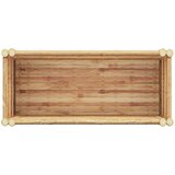  Povišena gredica Smeđa 70 x 35 x 70 cm bambus | Eponuda.com
