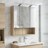  Kopalniška ogledalna omara Sonoma hrast 60 x 14.5 x 70 cm, (5000233246) | Shoptok.si