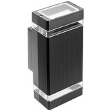  Svjetiljka Nessa 2xGU10 IP54 crna | shoptok.hr