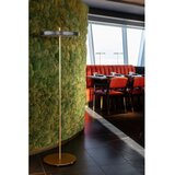 UMAGE Antracitno siva LED stojeća svjetiljka s mogućnosti zatamnjivanja s metalnim sjenilom (visina 151 cm) Asteria Floor – | shoptok.hr