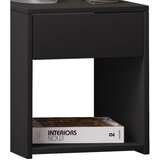 MID.YOU nočna omarica sledo mini, črna | Shoptok.si
