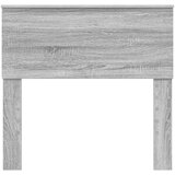  Uzglavlje s uzglavljem Siva Sonoma 90 cm Konstruirano drvo | shoptok.hr