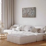  Slika - Marble flowers – natural stone structure in pastel colours 120x80 U prirodnom drvenom okviru | shoptok.hr