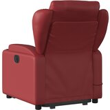  Električni masažni naslonjač na podizanje crvena boja vina | shoptok.hr