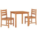  3-dijelni vrtni blagovaonski set od masivne tikovine | shoptok.hr