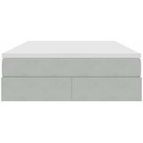 Krevet s madracem i skladištem Svijetlo siva 140 x 190 cm | Eponuda.com