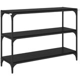 vidaXL Ormarić za knjige Crni hrast 100 x 33 x 71 cm Konstruirano drvo | shoptok.hr