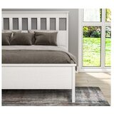 Hanah home FRN-20063 WoodenWhite Double Bedstead | ePonuda.com