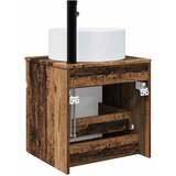  Umivaonik s policom za zid Staro drvo 49 x 44,5 x 65,5 cm | shoptok.hr