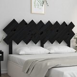 vidaXL Uzglavlje za krevet Crno 159,5x3x80,5 cm od masivne borovine Cijene