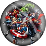 Marvel wall Clock Glossy Avengers 003 cene