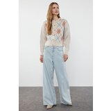 Trendyol Stone Soft Textured Diamond Patterned Jacket-Looking Knitwear Cardigan | shoptok.hr