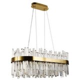  LED prigušiva kristalni luster na sajli LED/90W/230V + daljinski upravljač | Eponuda.com