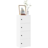  Regal za knjige bijeli 40x24x102 cm konstruirano drvo | shoptok.hr