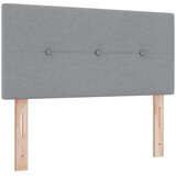  s opruga kutije Svijetlo siva 90 x 200 cm tkanina | shoptok.hr