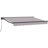  Ručno sklopiva tenda Svjetlosiva 3 x 2 m | shoptok.hr