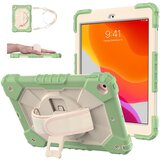 NIKCORP Ovitek za iPad 9.7 (2018/2017) s stojalom, ročajem in naramnim trakom, robustna troslojna zaščita, temno zelene barve, (5000139052) | Shoptok.si