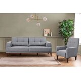 Atelier Del Sofa sofa i fotelja vina set grey walnut | ePonuda.com