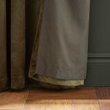 Catherine Lansfield Kaki zelene zavese za delno zatemnitev v kompletu 2 ks 168x229 cm Kingsley – | Shoptok.si