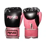 rukavice za boks 10 oz kožne pink