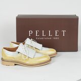 Pellet Čevlji Derby VANILLE Rumena | Shoptok.si