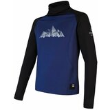 Sensor Men's Sweatshirt Coolmax Thermo Mountains Deep Blue Cene