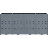  Skladištenje kanti za 4 kante Svijetlo siva | shoptok.hr