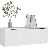 TV omarica bela 102x35x36,5 cm inženirski les, (20729954) | Shoptok.si