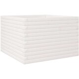 Vrtno cvetlično korito belo 70x70x45,5 cm trdna borovina | Shoptok.si