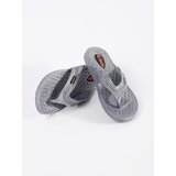 Shelvt Men's pool flip-flops gray Cene