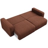 Makamii Sklopiva/s prostorom za odlaganje sofa od samta boja terakote 252 cm Kona – | shoptok.hr
