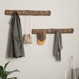  Vješalica Smeđa 50 x 8 x 12 cm Čvrsto drvo iz reciklaže | Eponuda.ba