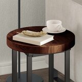  Gornji dio stola Tamno smeđa Ø 40 x 4 cm Čvrsto Hrastovo Drvo | shoptok.hr